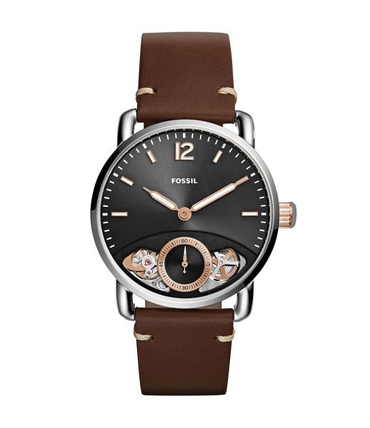 The Commuter Twist Brown Leather