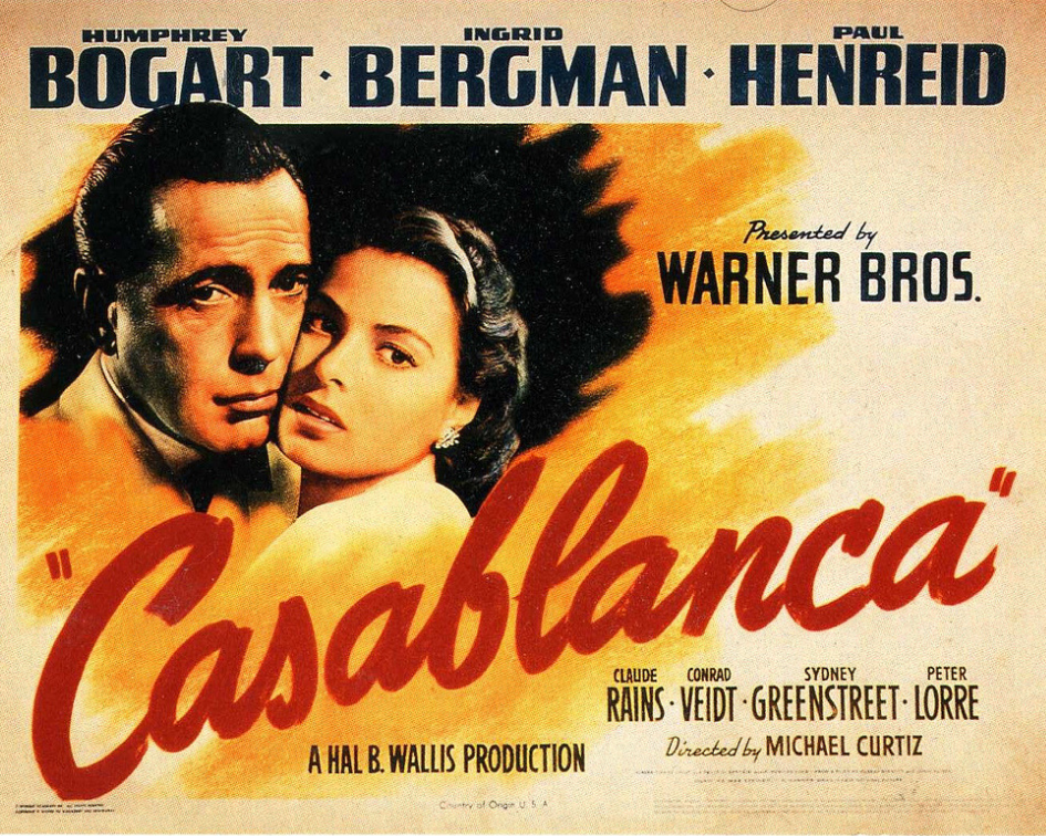 film romantis hollywood terbaik Casablanca