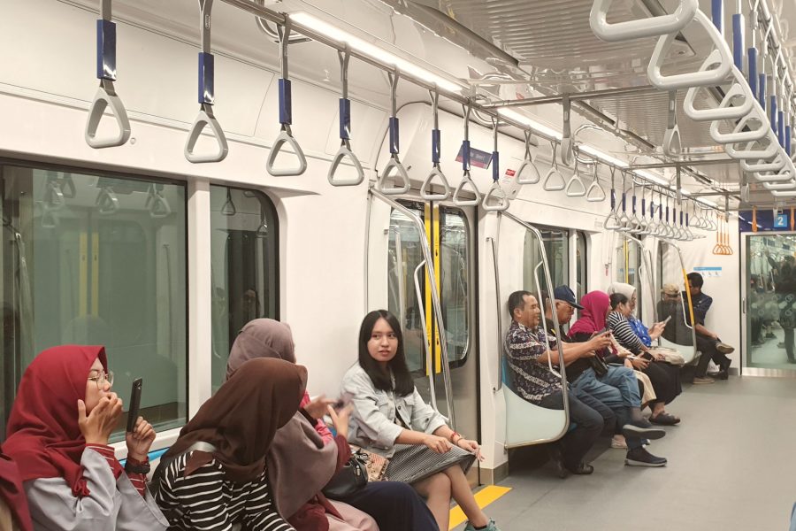 Gerbong MRT Jakarta