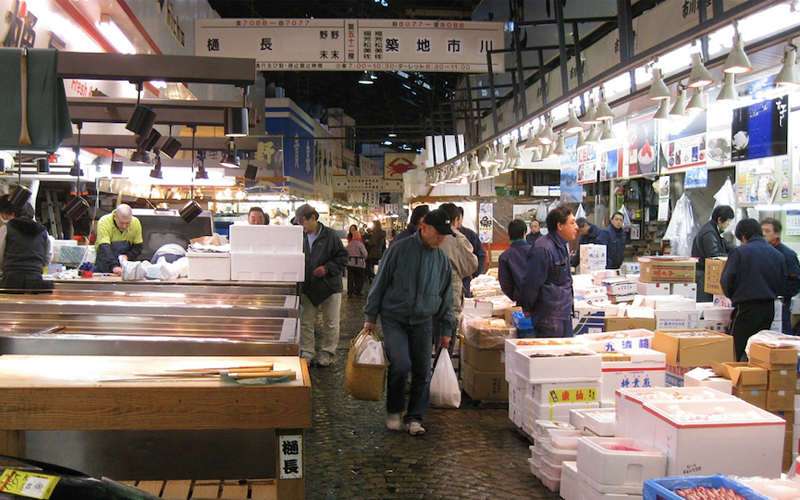 Destinasi Wisata Tokyo Tsukiji Market