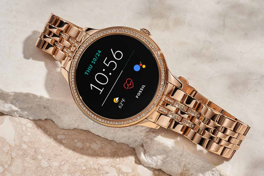 Jam tangan 2025 smartwatch fossil