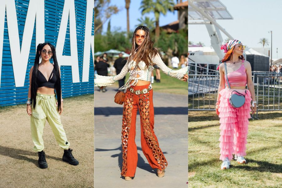 Inspirasi Outfit Festival Musik dari 3 Tren Fashion Coachella 2023